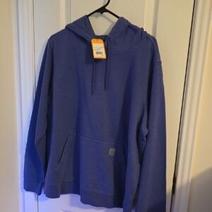 Carhartt Blue Hoodie Sweatshirt